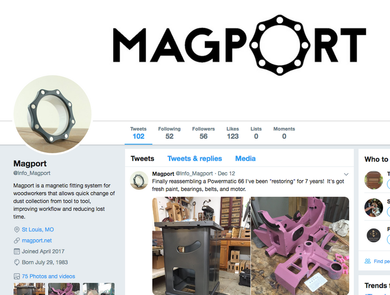 Keep up with us on Twitter