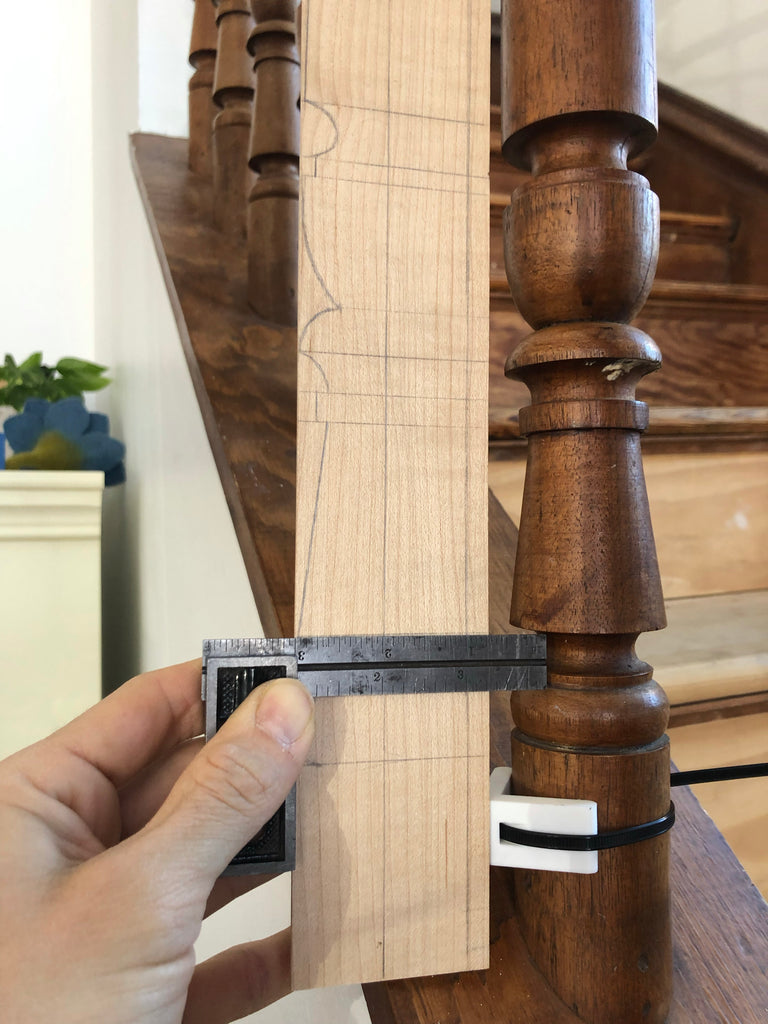 A Jig for Copying Spindles Magport Fittings